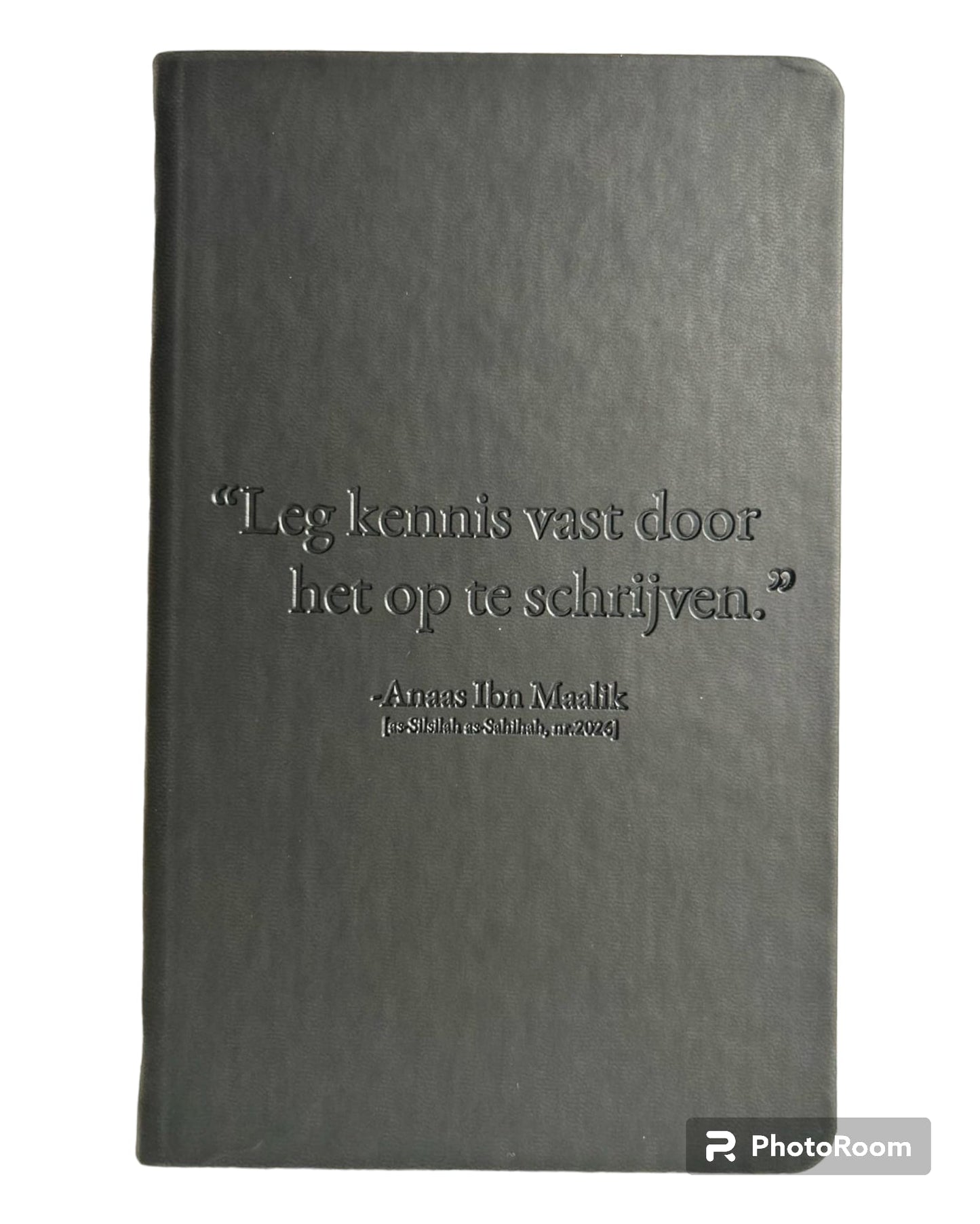 Notitieboekje - "Leg kennis vast door het op te schrijven."